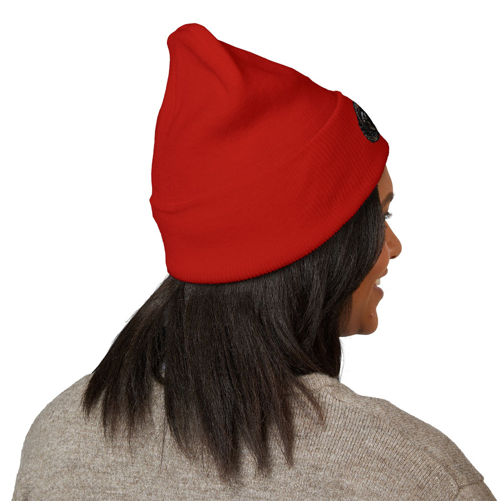 King Leonidas Gaming Beanie – Gothic Western Cuffed Hat