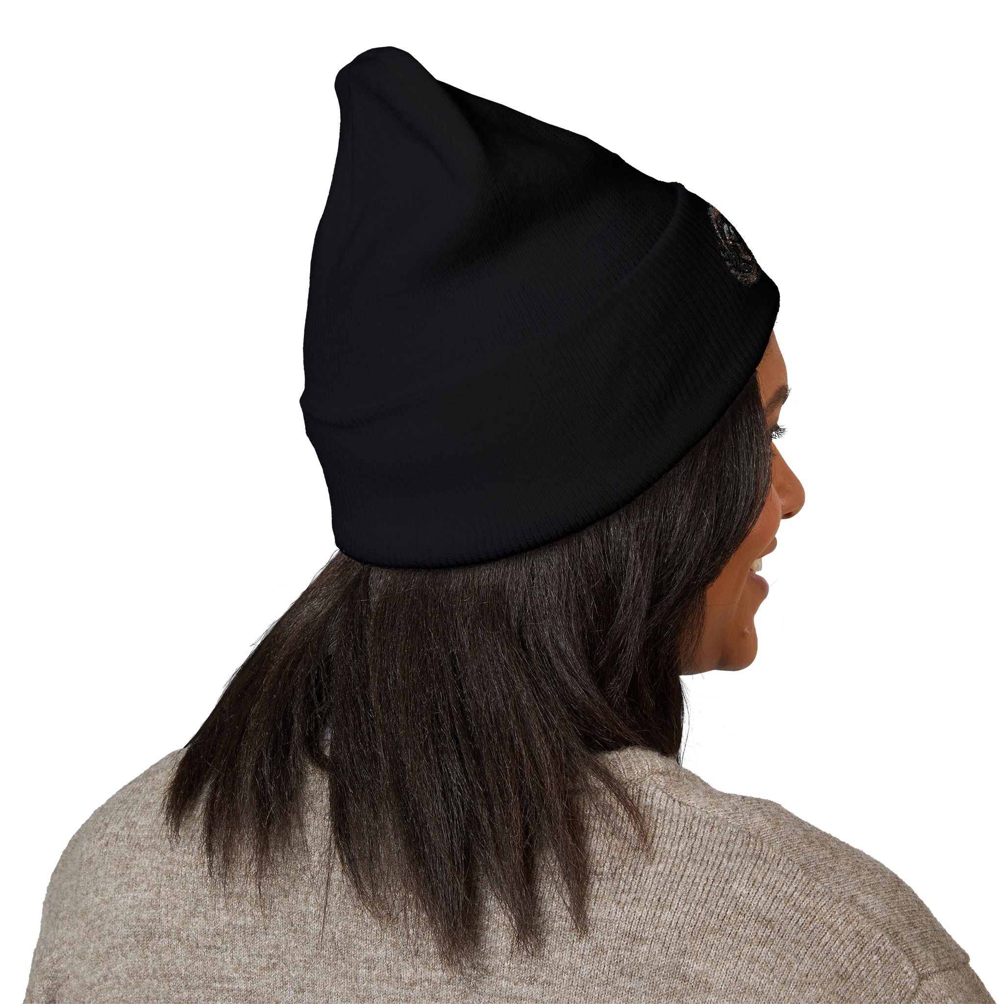 King Leonidas Gaming Beanie – Gothic Western Cuffed Hat