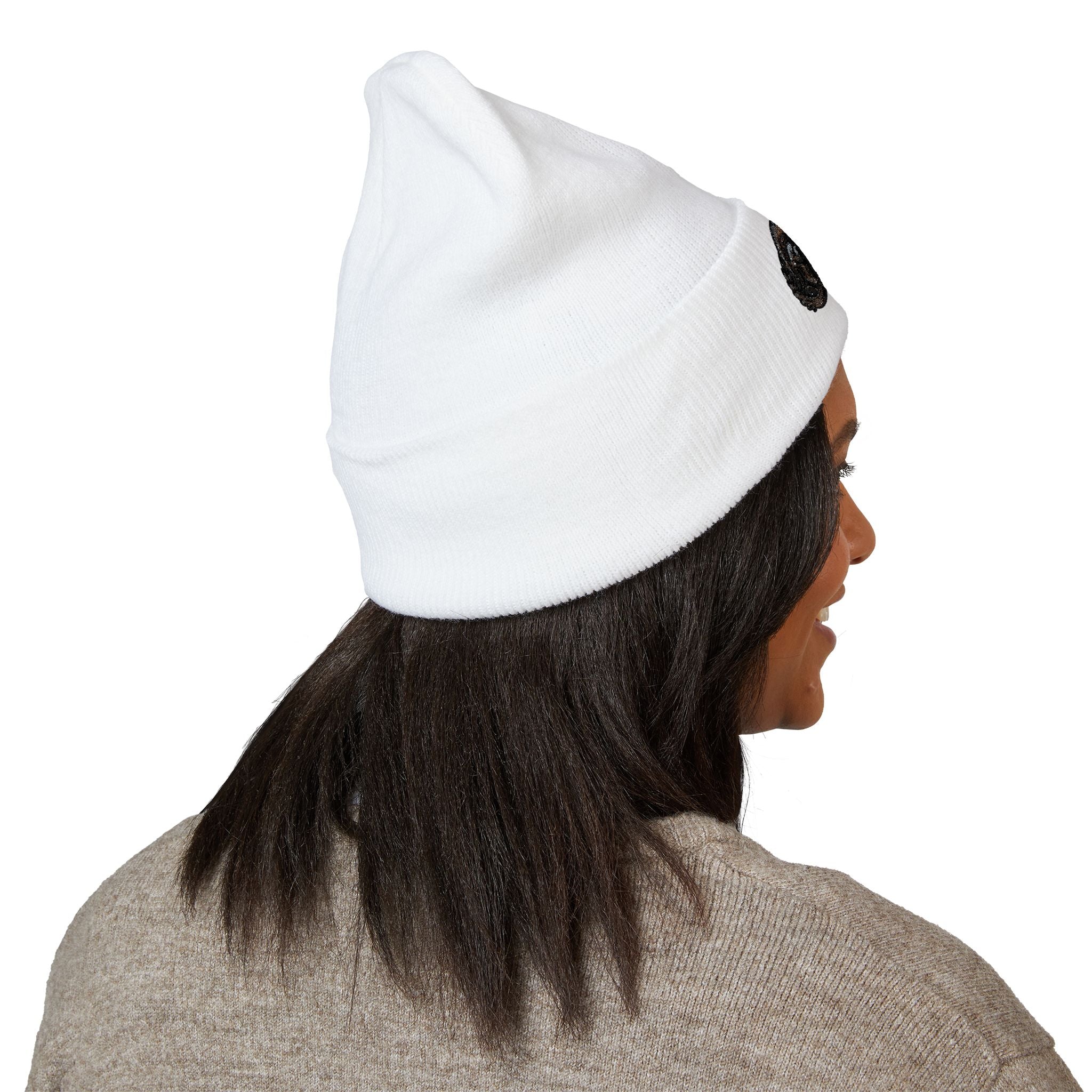 King Leonidas Gaming Beanie – Gothic Western Cuffed Hat
