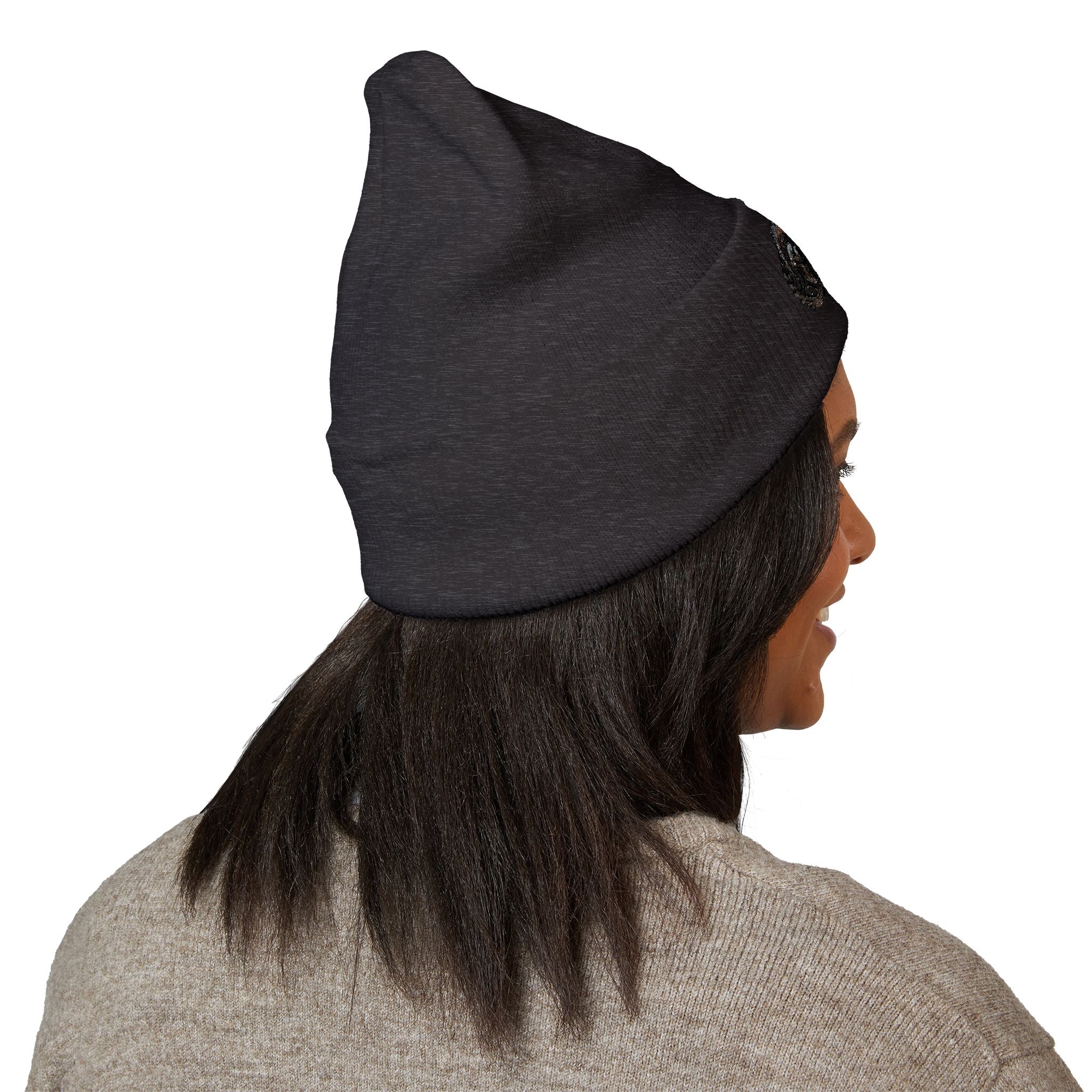 King Leonidas Gaming Beanie – Gothic Western Cuffed Hat